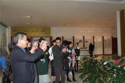 浙江師范大學教育考察團蒞臨華羅庚中學，深化文化藝術交流